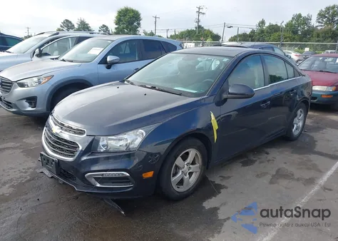 2016 Chevrolet Cruze Limited 1Lt Auto из США, поврежденный, VIN 1G1PE5SB5G7226198